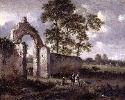 Jan Wijnants, Landscape with a Ruined Archway